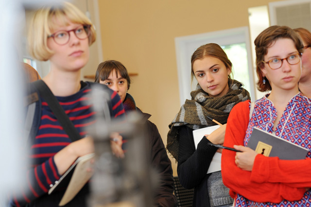 Wendland Design Camp 2015, Unternehmenseinblick in der Kreativschmiede Schlachter